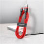 Baseus Cablu Date Cafule 2 m USB 2.0 USB A USB C Red