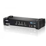 Switch KVM ATEN CS1784A-AT-G 4-Port DVI USB 2.0 KVMP 2.1 Surround Sound nVidia 3D