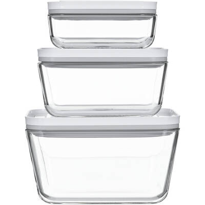 ZWILLING Set of 3 Glass Containers Fresh & Save