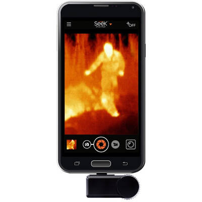 Seek Thermal Camera cu Termoviziune CompactX Black Built-in display 206 x 156 pixels