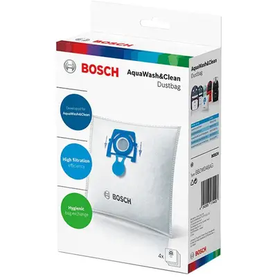 BOSCH Accesoriu aspirator Set 4 saci AquaWash & Clean BBZWD4BAG
