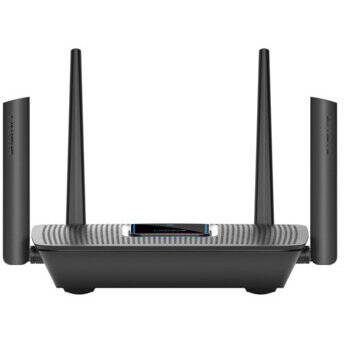 Router Wireless Linksys MR9000 Gigabit Ethernet Tri-band (2.4 GHz / 5 GHz / 5 GHz) 4G Negru