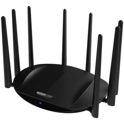 Router Wireless TOTOLINK A7000R  Fast Ethernet Dual-band AC2600 (2.4 GHz / 5 GHz) Negru