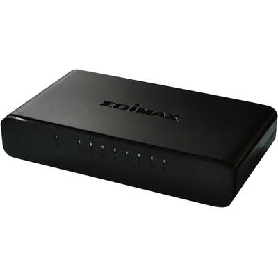 Switch Edimax ES-3308P V2  Managed Fast Ethernet (10/100) Black