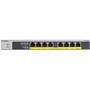 Switch Netgear GS108LP Unmanaged Gigabit Ethernet (10/100/1000) Black, Gray 1U Power over Ethernet (PoE)