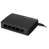 Switch LANBERG PoE DSP3-1005-60W  (5-port, 1Gb/s)