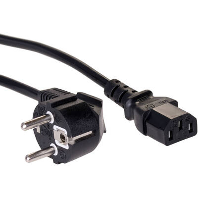 AKYGA AK-PC-01A Cablu Alimentare Black 1.5 m CEE7/7 IEC C13