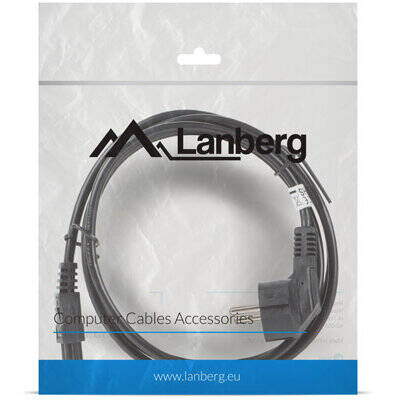 LANBERG Cablu Alimentare for laptop cee 7/7->c5 ca-c5ca-11cc-0018-bk