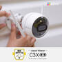 EZVIZ C3X Smart Outdoor Camera with Dual Lens Colour Night Vision, powered by Dark-Fighter