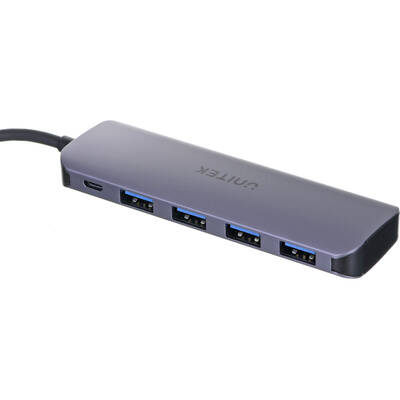 Hub USB Unitek  H1107A interface  3.2 Gen 1 (3.1 Gen 1) Type-A 5000 Mbit/s Grey