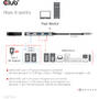 Hub USB CLUB 3D USB Gen2 Type-C PD Charging to 2x Type-C 10G ports and 2x USB Type-A 10G ports