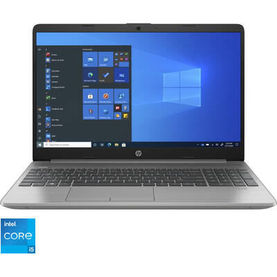 Laptop HP 15.6 250 G8, FHD, Procesor Intel Core i5-1135G7 (8M Cache, up to 4.20 GHz), 8GB DDR4, 512GB SSD, Intel Iris Xe, Win 10 Pro, Asteroid Silver"