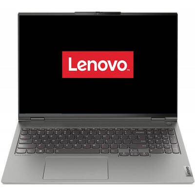 Laptop Lenovo 16'' ThinkBook 16p G2 ACH, WQXGA IPS, Procesor AMD Ryzen 7 5800H (16M Cache, up to 4.4 GHz), 16GB DDR4, 1TB SSD, GeForce RTX 3060 6GB, No OS, Mineral Grey
