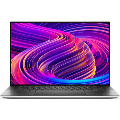 Ultrabook Dell 15.6'' XPS 15 9510, 3.5K OLED InfinityEdge Touch, Procesor Intel Core i7-11800H (24M Cache, up to 4.60 GHz), 16GB DDR4, 1TB SSD, GeForce RTX 3050 Ti 4GB, Win 10 Pro, Platinum Silver, 3Yr BOS