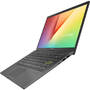 Ultrabook Asus 14'' VivoBook 14 K413EA, FHD, Procesor Intel Core i5-1135G7 (8M Cache, up to 4.20 GHz), 8GB DDR4, 512GB SSD, Intel Iris Xe, No OS, Indie Black