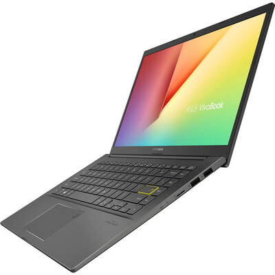 Ultrabook Asus 14'' VivoBook 14 K413EA, FHD, Procesor Intel Core i5-1135G7 (8M Cache, up to 4.20 GHz), 8GB DDR4, 512GB SSD, Intel Iris Xe, No OS, Indie Black