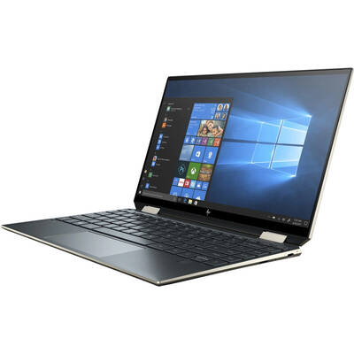 Ultrabook HP 13.3'' Spectre x360 13-aw2024nn, FHD IPS Touch, Procesor Intel Core i5-1135G7 (8M Cache, up to 4.20 GHz), 8GB DDR4, 256GB SSD, Intel Iris Xe, Win 10 Home, Poseidon Blue