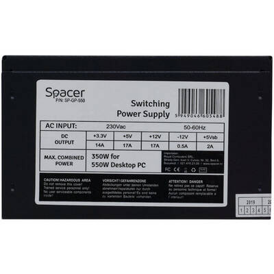Sursa PC Spacer SP-GP-550 350W