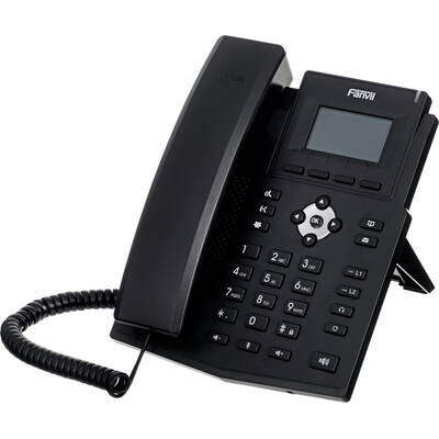 Telefon Fix fanvil X3S IP phone Black 2 lines LCD