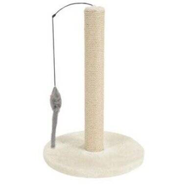 ZOLUX Cat scratching post with toy 63 cm - beige