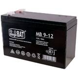 MPL POWER ELEKTRO megaBAT MB 9-12 Baterie UPS Lead-acid accumulator VRLA AGM Maintenance-free 12 V 9 Ah Black