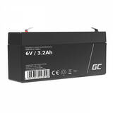 AGM14 Baterie UPS Sealed Lead Acid (VRLA) 6 V 3.2 Ah