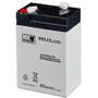MPL POWER ELEKTRO MWS 5-6 Baterie UPS Lead-acid accumulator VRLA AGM Maintenance-free 6 V 5 Ah Black, Grey
