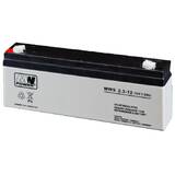 MPL POWER ELEKTRO MWS 2.3-12 Baterie UPS Lead-acid accumulator AGM Maintenance-free 12 V 2,3 Ah Black, Grey