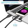 choetech Cablu Date KABEL 3W1 LIGTNING USB-C MICRO BLACK IP0030