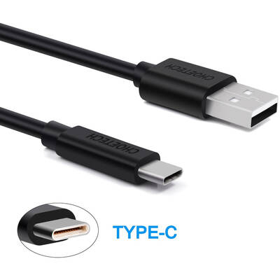 choetech Cablu Date USB-A USB-C Quick Charge  0.5m AC0001