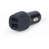 Incarcator TA-U2C48A-CAR-01 2-port USB car charger, 4.8 A, black