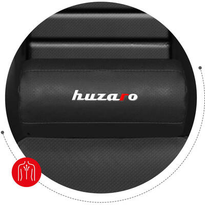 Scaun Gaming huzaro Force 6.0 Hard seat Black, Red