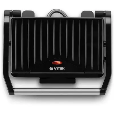 VITEK Sandwich-maker electric, gratar electric VT-2631,1800W, Negru, placi anti-aderente