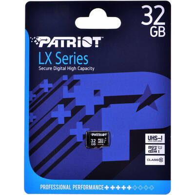 Patriot dublat-PSF32GMDC10 32 GB MicroSDHC UHS-I Class 10