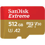 Extreme 512 GB MicroSDXC UHS-I Class 10