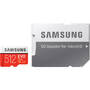 Card de Memorie Samsung Micro SDXC EVO Plus UHS-1 (2020) Clasa 10 512GB + Adaptor SD