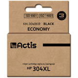 Cartus Imprimanta ACTIS COMPATIBIL KH-304BKR for HP printer; HP 304XL N9K08AE replacement; Premium; 15 ml; black
