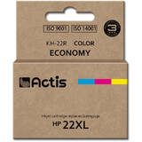 Cartus Imprimanta ACTIS COMPATIBIL KH-22R for HP printer; HP 22XL C9352A replacement; Standard; 18 ml; color