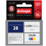 COMPATIBIL AH-28R for HP printer, HP 28 C8728A replacement; Premium; 21 ml; color
