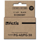 Cartus Imprimanta ACTIS COMPATIBIL KC-40R for Canon printer; Canon PG-40 / PG-50 replacement; Standard; 25 ml; black