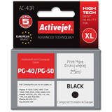 COMPATIBIL AC-40R for Canon printer; Canon PG-40/PG-50 replacement; Premium; 25 ml; black
