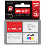 COMPATIBIL AC-41R for Canon printer; Canon CL-41/CL-51 replacement; Premium;18 ml; color
