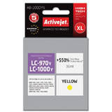 COMPATIBIL AB-1000YN for Brother printer; Brother LC1000/LC970Y replacement; 35 ml; yellow