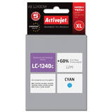 COMPATIBIL AB-1240CNX for Brother printer; Brother LC1220Bk/LC1240Bk replacement; Supreme; 12 ml; cyan