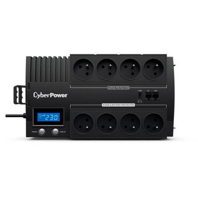 UPS CyberPower BR1000ELCD-FR uninterruptible power supply (UPS) Line-Interactive 1 kVA 600 W 8 AC outlet(s)