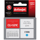 COMPATIBIL ACC-521CN for Canon printer; Canon CLI-521C replacement; Supreme; 10 ml; cyan