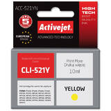 COMPATIBIL ACC-521YN for Canon printer; Canon CLI-521Y replacement; Supreme; 10 ml; yellow