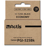 Cartus Imprimanta ACTIS COMPATIBIL KC-525BK for Canon printer; Canon PGI-525Bk replacement; Standard; 20 ml; black (with chip)