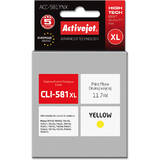 COMPATIBIL ACC-581YNX for Canon printer; Canon CLI-581Y XL replacement; Supreme; 11.70 ml; yellow