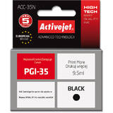 Cartus Imprimanta ACTIVEJET COMPATIBIL ACC-35N for Canon printer; Canon PGI-35 replacement; Supreme; 9.5 ml; black